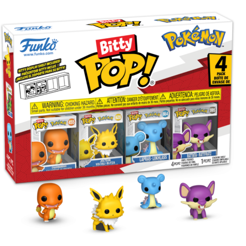 Pokemon - Charmander Bitty Pop! 4-Pack