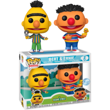 Sesame Street - Bert & Ernie US Exclusive Pop! Vinyl 2-Pack [RS]