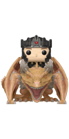 House of the Dragon - Aegon Targaryen with Sunfyre Pop! Ride