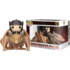 House of the Dragon - Aegon Targaryen with Sunfyre Pop! Ride
