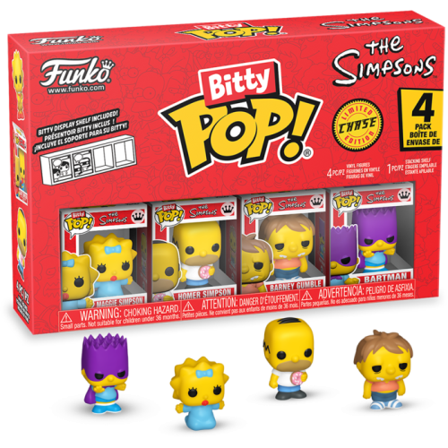 Simpsons - Maggie Bitty Pop! 4-Pack
