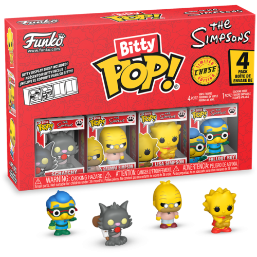 Simpsons - Scratchy Bitty Pop! 4-Pack