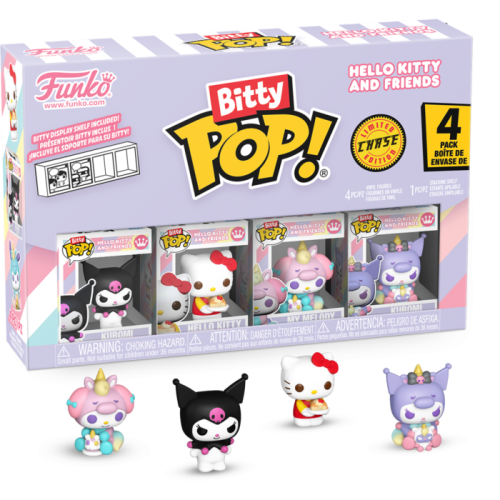 Sanrio - Kuromi Bitty Pop! 4-Pack