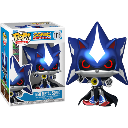 Sonic - Neo Metal Sonic (Metallic) Pop! Vinyl