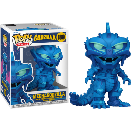 Godzilla: Retro Futurism - Mechagodzilla (Blue) Pop! Premium