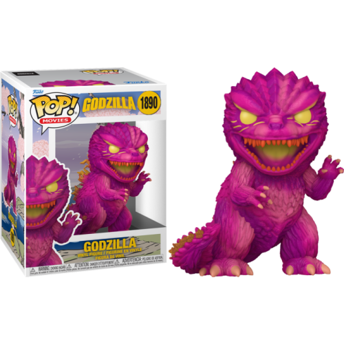 Godzilla: Retro Futurism - Godzilla (Pink) Pop! Premium