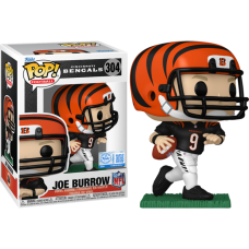 NFL: Bengals - Joe Burrow (Black Jersey) US Exclusive Pop! Vinyl [RS]