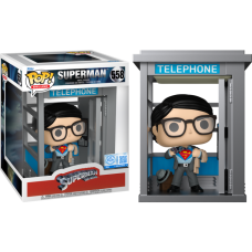 DC Comics - Superman in Phone Booth US Exclusive Pop! Deluxe [RS]