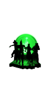 Wizard of Oz - Characters Light-up Snow Globe