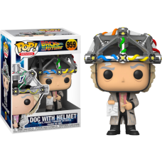 Back to the Future - Doc with Helmet Pop! Vinyl