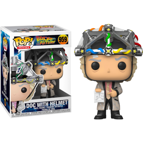 Back to the Future - Doc with Helmet Pop! Vinyl