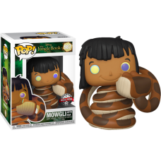 Jungle Book - Mowgli with Kaa US Exclusive Pop! Vinyl [RS]
