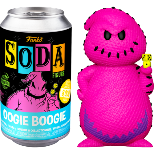 The Nightmare Before Christmas - Oogie Boogie Black Light (with chase) Vinyl Soda