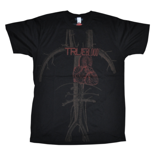 True Blood - Heart Logo Male T-Shirt XXL