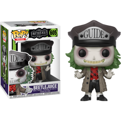 Beetlejuice - Beetlejuice with Guide Hat Pop! Vinyl