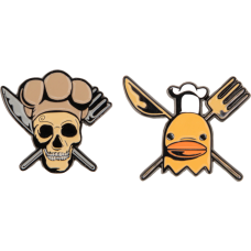 One Piece (2023) - Sanji & Zeff Set of 2 Pins
