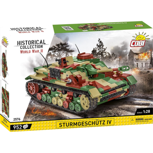 World War 2 - Sd.Kfz.167 Sturmgeschutz IV (954 Piece Kit)