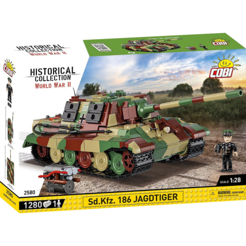 World War 2 - Sd.Kfz. 186 - Jagdtiger (1280 Piece Kit)