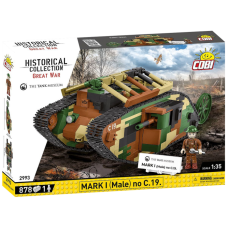 Great War - Mark I Male no C.19 (878 Piece Kit)