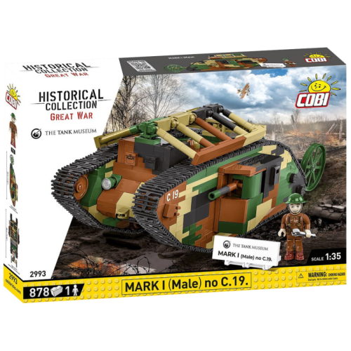 Great War - Mark I Male no C.19 (878 Piece Kit)
