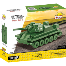 World War 2 - T-34/76 Tank (101 Piece Kit)