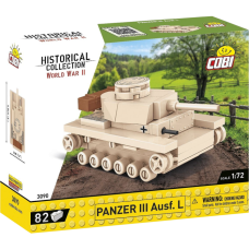 World War 2 - Panzer III Ausf.L (82 Piece Kit)