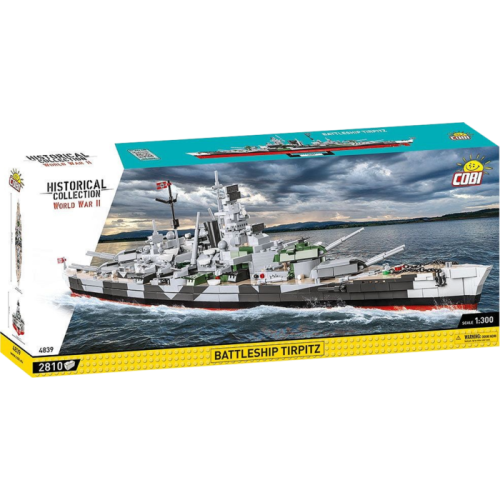 World War 2 - Battleship Gneisenau (2417 Piece Kit)