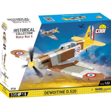 World War 2 - Dewoitine D.520 (328 Piece Kit)