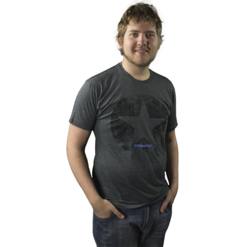 Entourage - Star Charcoal Blend Male T-Shirt XL