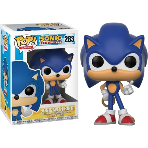 Sonic the Hedgehog - Sonic with Ring Pop! Vinyl