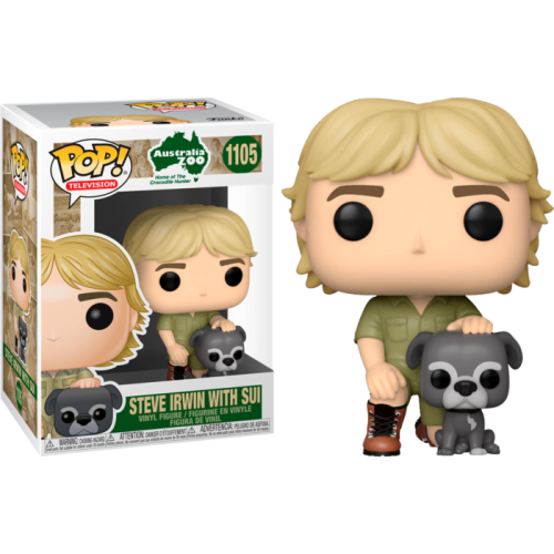 Crocodile Hunter - Steve Irwin with Sui Pop! Vinyl