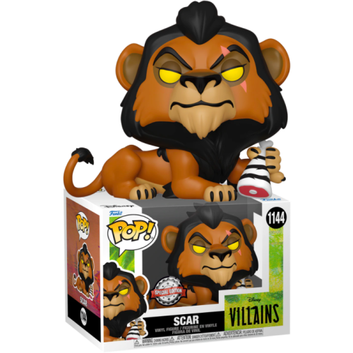Disney Villains - Scar Specialty Store Exclusive Pop! RS
