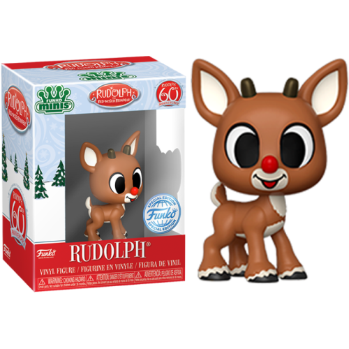 Rudolph - US Exclusive Mini Vinyl Figures (Display of 12) [RS]