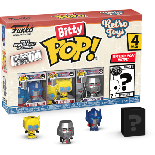 Retro Toys - Transformers Bitty Pop! 4-Pack