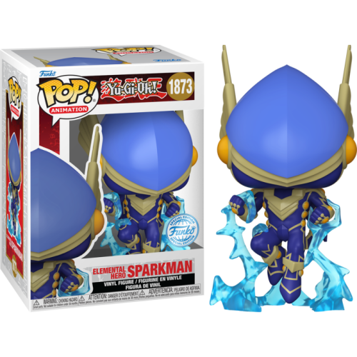 Yu-Gi-Oh! - Elemental Hero Sparkman US Exclsuive Pop! Vinyl [RS]