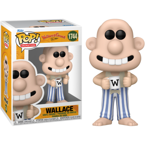 Wallace & Gromit (2024 Movie) - Wallace in Pyjamas Pop! Vinyl