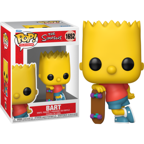 Simpsons - Bart (with Skateboard) Pop! Vinyl
