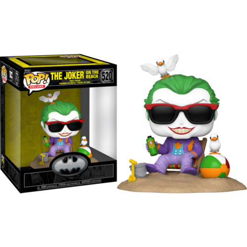 Batman: 85th Anniversary - Joker on the Beach (1989) Pop! Deluxe