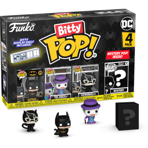 Batman: 85th Anniversary - Batman Bitty Pop! 4-Pack