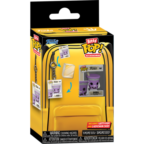 Bitty Pop! Wearables - Bitty Pop! Keychain Case 4-Pack