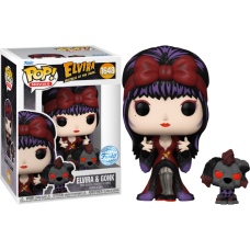 Elvira - Elvira & Gonk (Moonlight) US Exclusive Pop! Vinyl [RS]