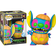 Lilo & Stitch - Pumpkin Stitch US Exclusive Blacklight Pop! Vinyl [RS]