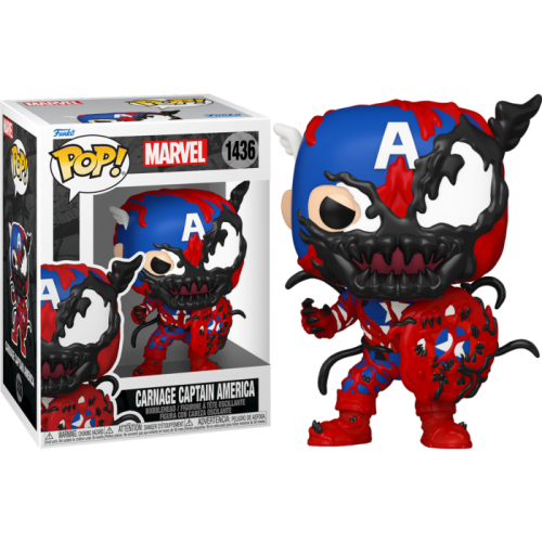 Marvel: Carnageized - Captain America Pop! Vinyl