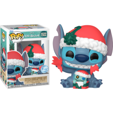 Lilo & Stitch - Stitch Unwrapping Gift US Exclusive Pop! Vinyl [RS]