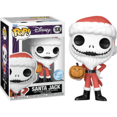 The Nightmare Before Christmas - Santa Jack with Jack-o-lantern US Exclusive Pop! Vinyl [RS]