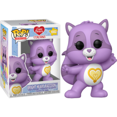Care Bear Cousins - Bright Heart Raccoon Pop! Vinyl