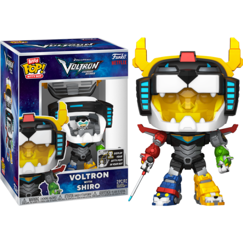 Voltron - Voltron with Shiro Bitty Pop! Bot