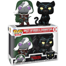 Dungeons & Dragons - Drizzt Do'Urden & Guenhwyvar Pop! Vinyl 2-Pack