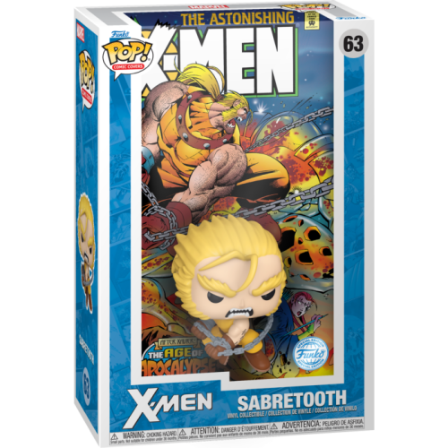Marvel Comics - Sabretooth (Age of Apocalypse) US Exclusive Pop! Comic Cover [RS]
