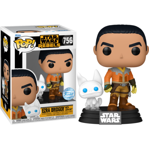 Star Wars: Rebels - Ezra with Loth-Cat US Exclusive Pop! Vinyl [RS]